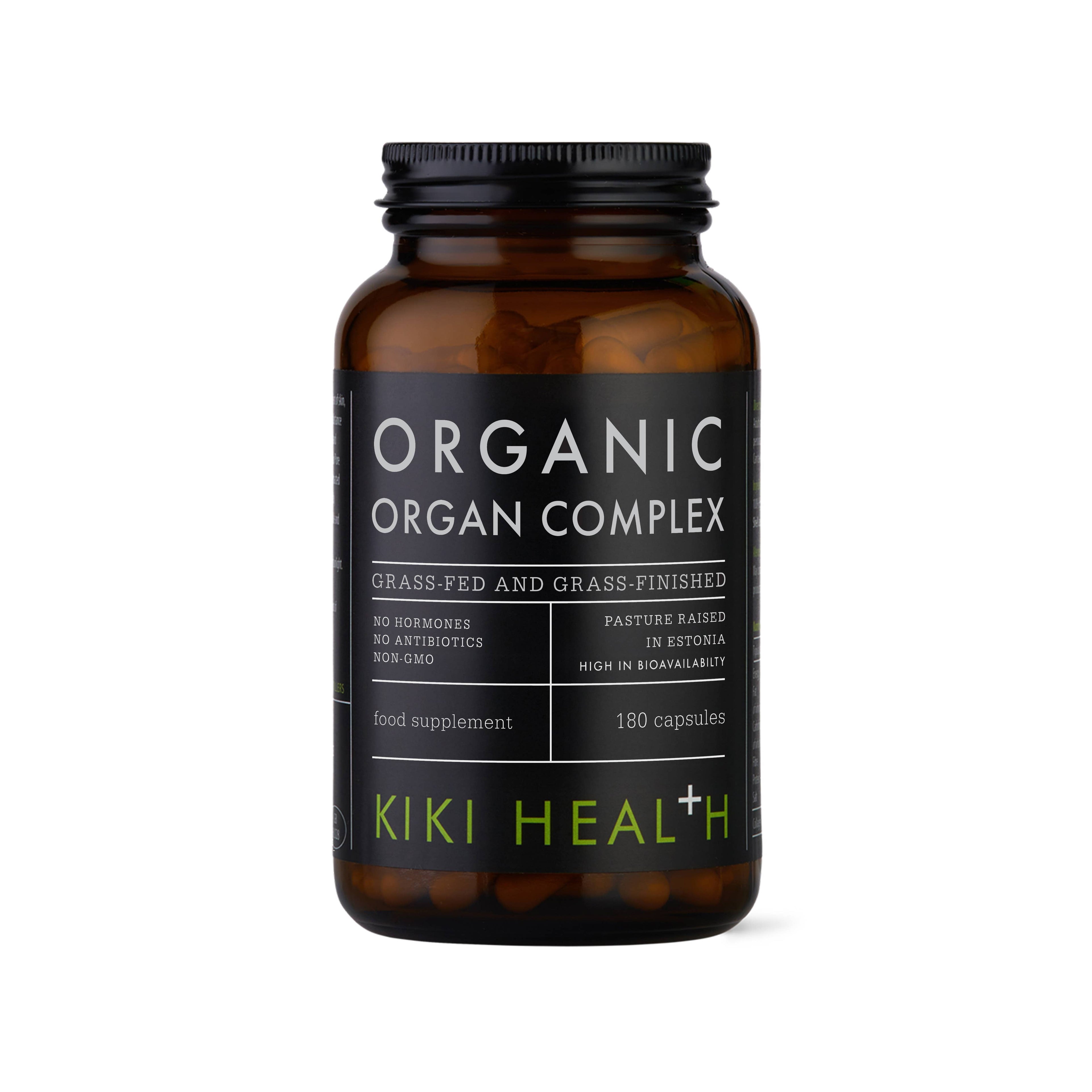 Organic Beef Complex Capsules - 180 Vegetarian Capsules