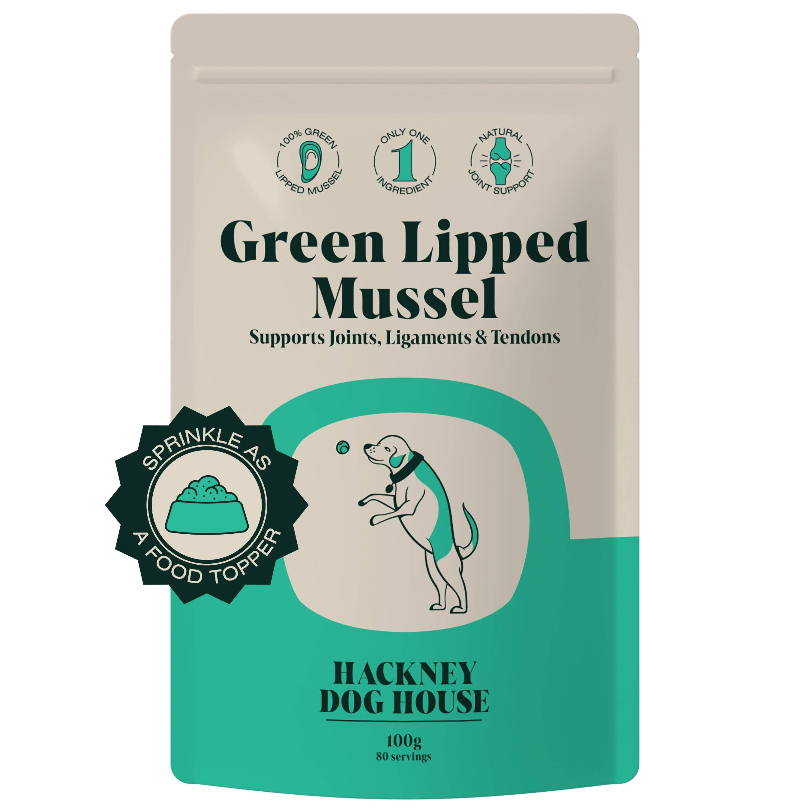 Green Lipped Mussel Powder for Dogs | 80 Servings - Lovable Hounds