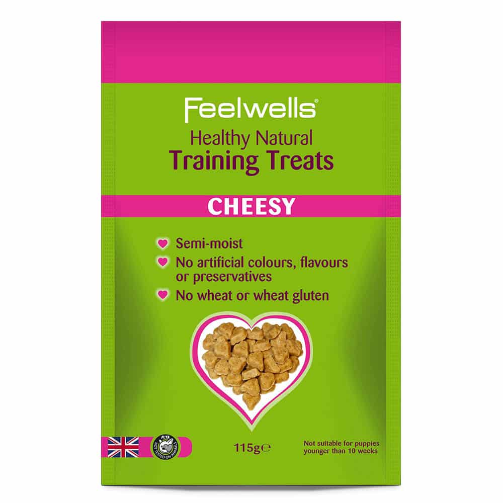 Feelwells Semi-Moist Training Treats Cheesy 115g - Lovable Hounds