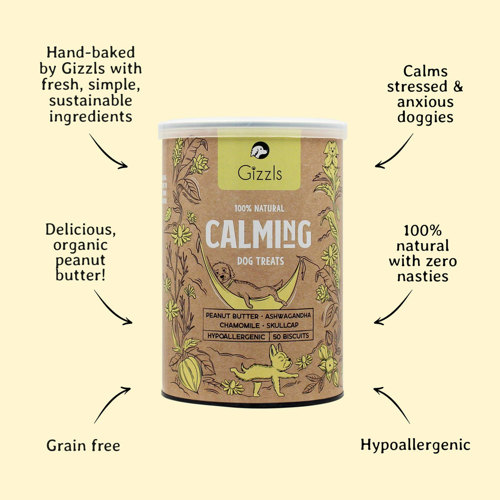 Gizzls 100% Natural Calming Dog Treats