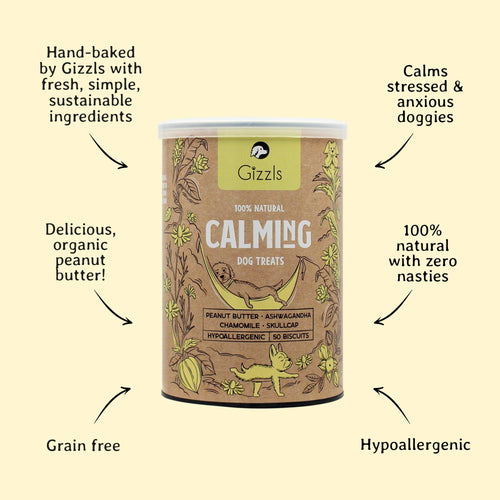 Gizzls 100% Natural Calming Dog Treats