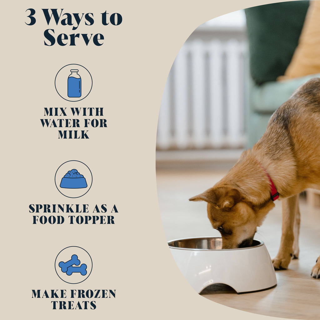 Goats Milk Powder for Dogs | Makes Twelve Pints - Lovable Hounds