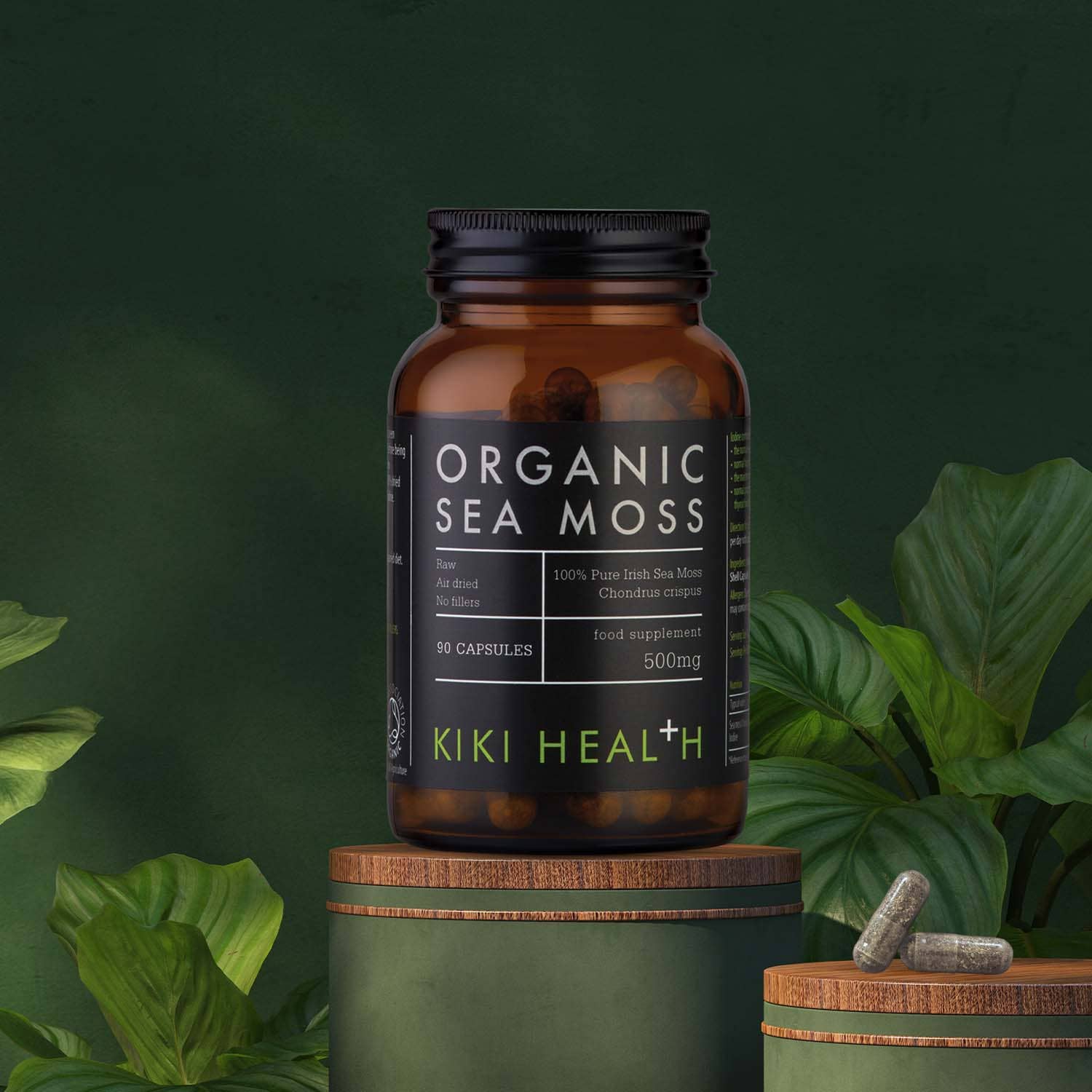 Organic Irish Sea Moss – 90 Vegicaps