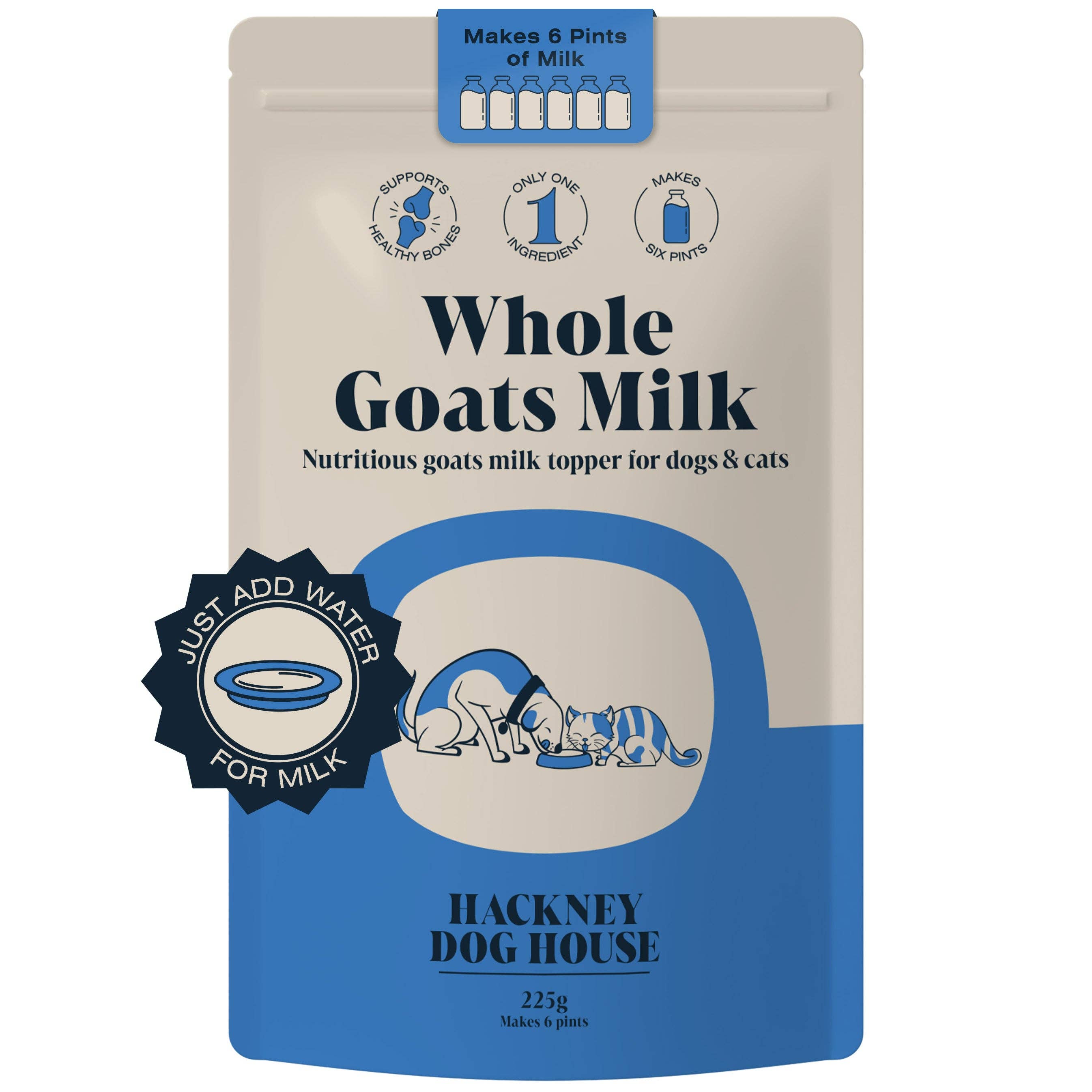 Goats Milk Powder for Dogs | Makes Twelve Pints - Lovable Hounds